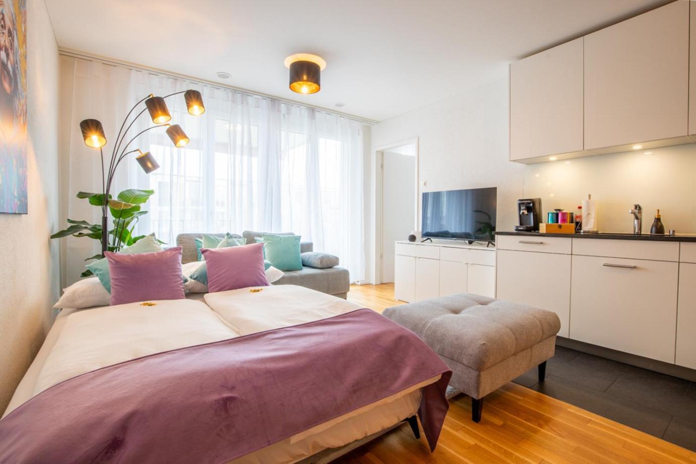 Special Einstein II Apartment Basel, Messe Kleinbasel 10-Star מראה חיצוני תמונה