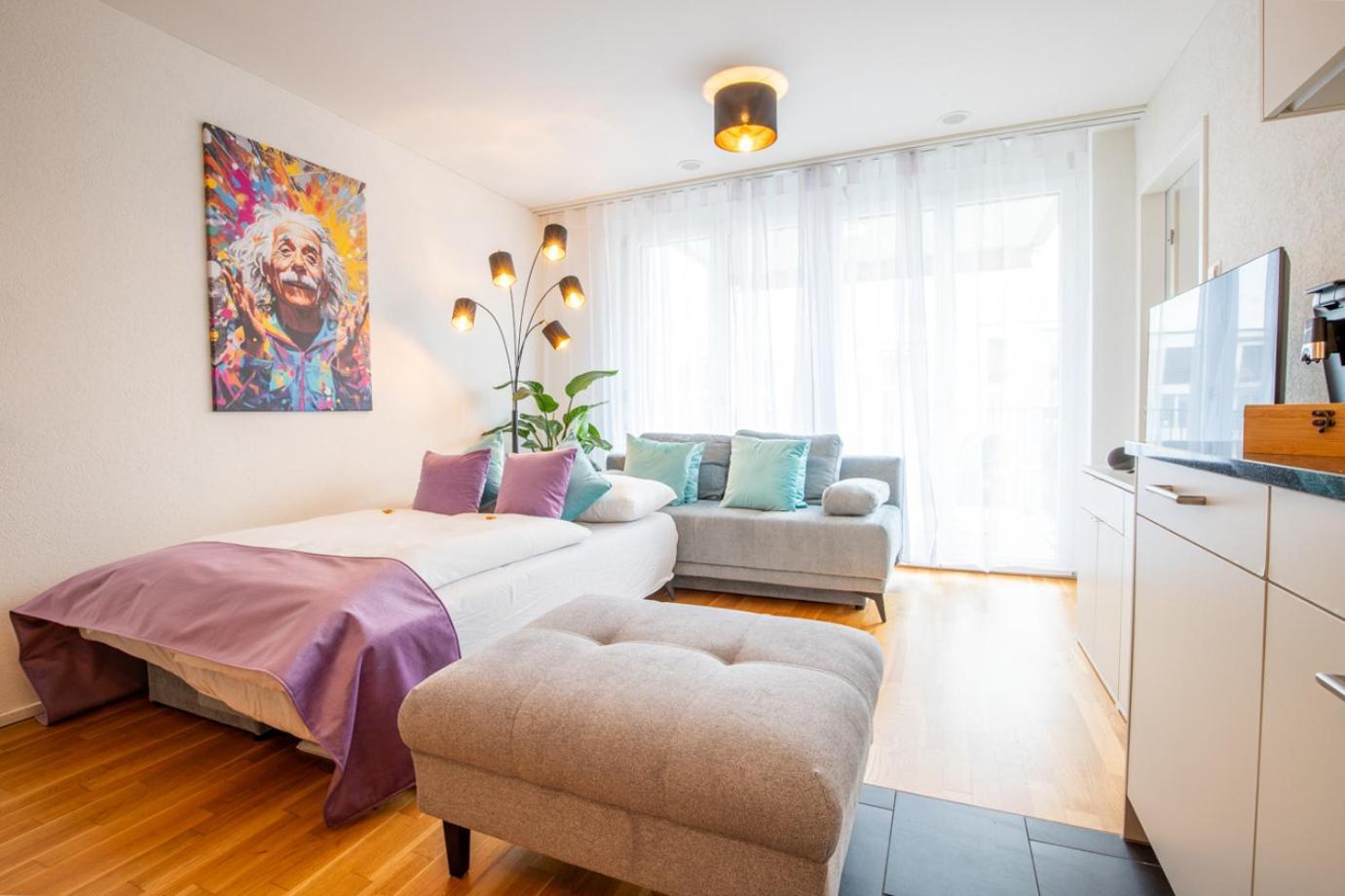 Special Einstein II Apartment Basel, Messe Kleinbasel 10-Star מראה חיצוני תמונה
