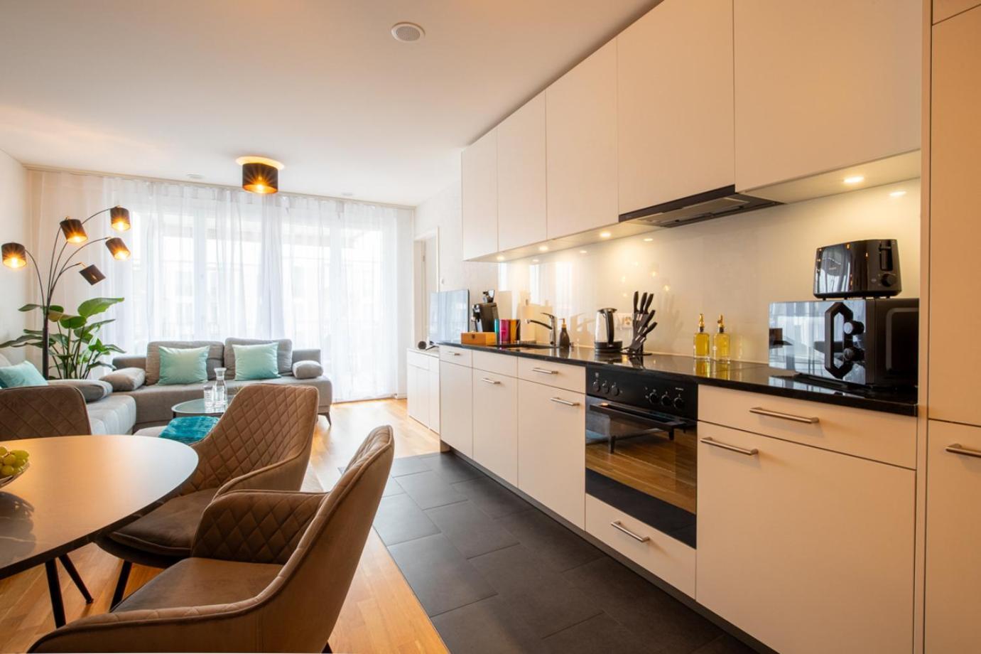 Special Einstein II Apartment Basel, Messe Kleinbasel 10-Star מראה חיצוני תמונה